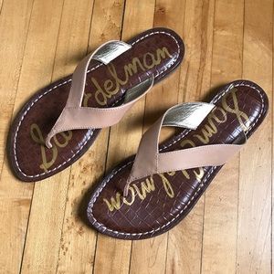 Sam Edelman Kyra Leather Flip Flops - 7